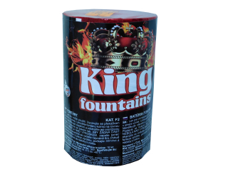 Pyrotechnika Fontána King 192g, multiefekt